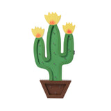 cactus wooden night light