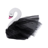 solid wood wall shelf with round beads tassel