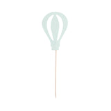 Balloon cupcake topper 3/pack