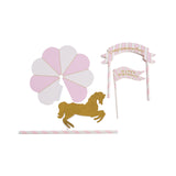 Horse carrousel Cake Topper
