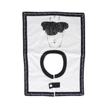 cloud bear square bib