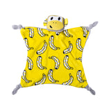 solid wood wall shelf with octagonal beads tassel