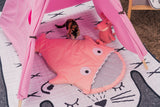 Shark Baby Sleeping bag pink
