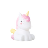 Lovely unicorn mini night light white