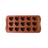 Small hearts chocolate mold 15