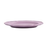 Matte finish colored plates Round Deep Plate Purple