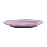 Matte finish colored plates Oval Large Plate Pink