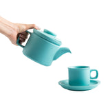 Minimalist Ceramic Teapot Teapot Blue